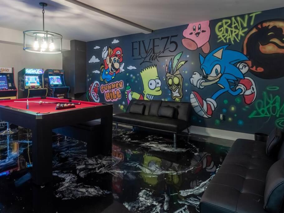Five75Lux Atl King Bed & Game Room Downtown 애틀랜타 외부 사진